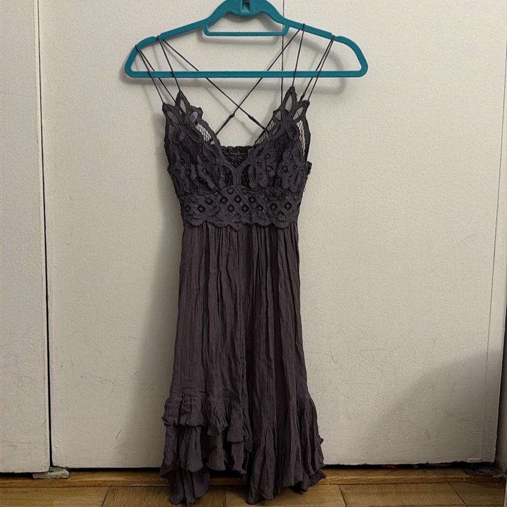 Free People Adella slip dress